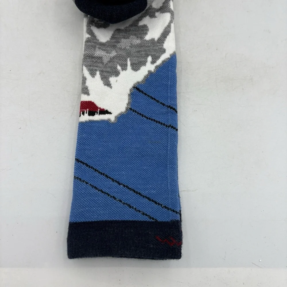 Darn Tough Socks Mens Womens Med Heady Yeti Over Calf Midweight Ski Snowboard